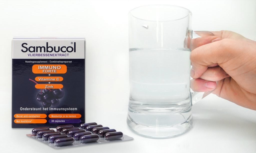 Sambucol® Immuno Forte Capsules als ondersteuning van je weerstand en je immuunsysteem