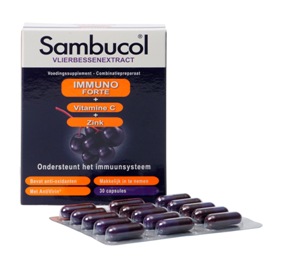 Sambucol® Immuno Forte Capsules als ondersteuning van je weerstand en je immuunsysteem